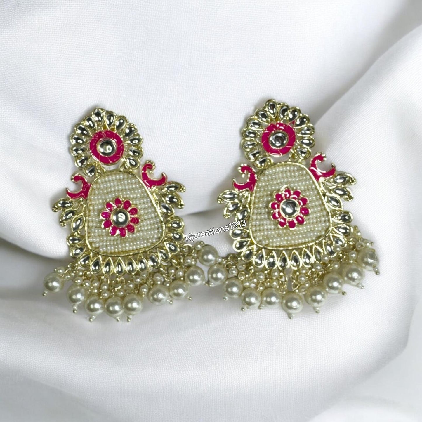 Kundan Statement Earrings