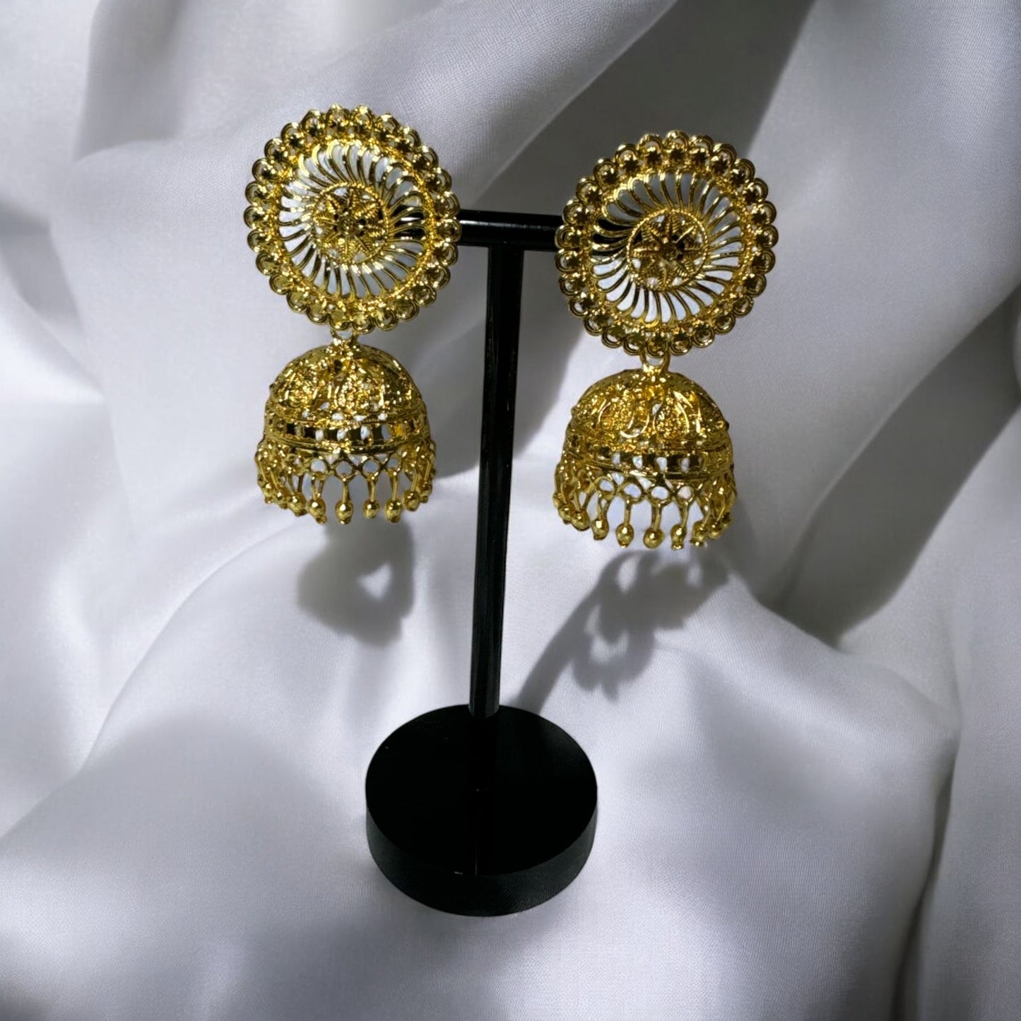 Real Gold Look Jhumi