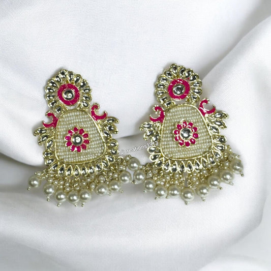Kundan Statement Earrings