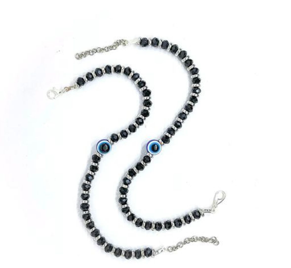 Evil eye Adjustable chain Bracelet (Single)