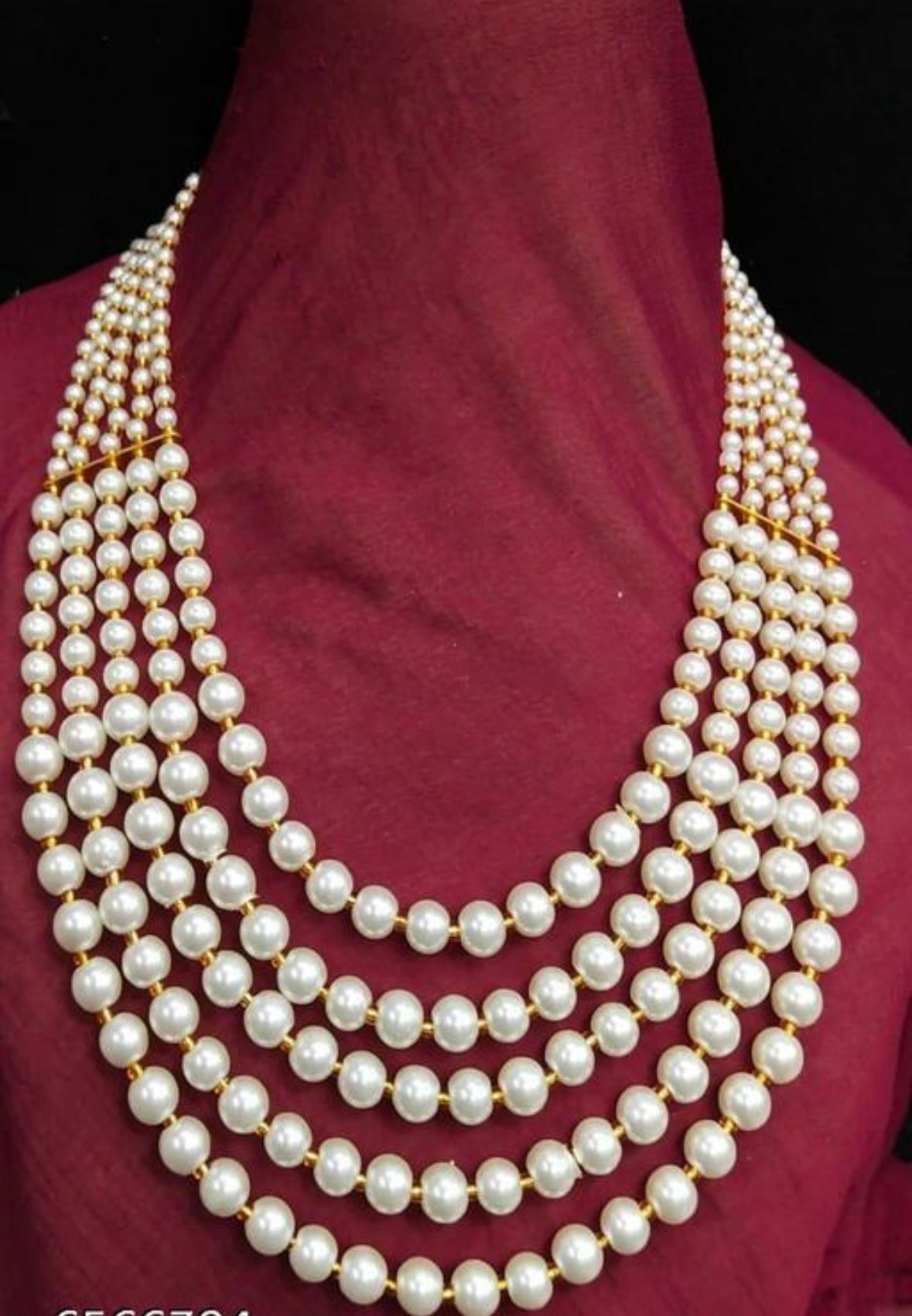 Five Layered Pearl Mala