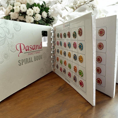 Booklet of 120 Colorful Bindi